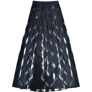 独立设计师品牌 新款意大利进口蕾丝 透视半身裙 度假罩衫 配衬裙