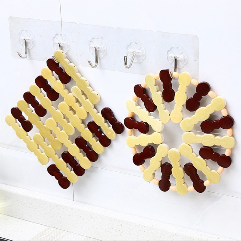 菜垫子隔热垫餐桌垫杯垫碗防烫锅垫盘子竹垫家用餐垫防热耐热碗垫