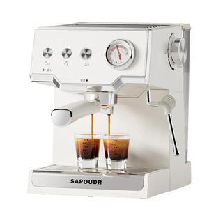 赛普达sapoudr EC25半自动意式两用小型家用打奶泡浓缩咖啡机办公