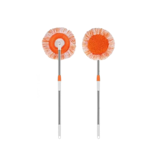 太阳花伸缩杆拖把加长可擦墙壁打扫房棚屋顶神器天花板除灰尘掸子