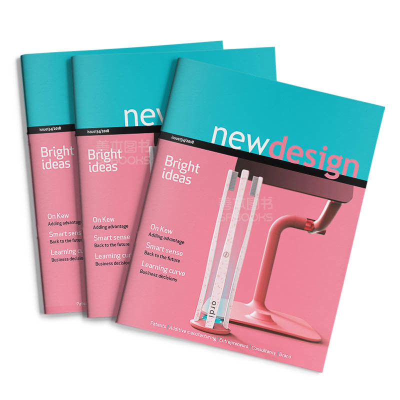 订阅 new design 设计创意杂志 英国英文原版 年订6期 A139 年订6期