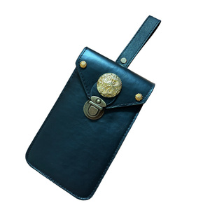 赤羽仙泽唐明制革带圆领袍汉服腰带皮革包包锦衣卫飞鱼服手机腰包