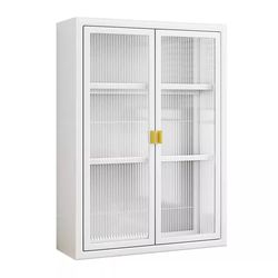 免打孔壁挂式卫生间收纳置物柜