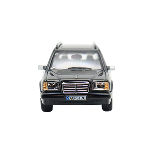 Mortal 1:64奔驰E级E300 S124旅行车 带配件仿真合金汽车模型摆件