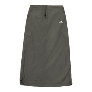 MoodBerry美式复古设计感抽绳高腰半身裙女宽松口袋工装中长裙子