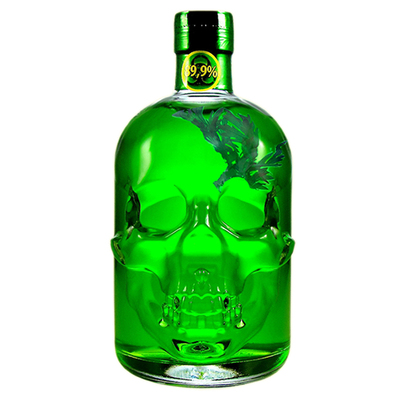 绿魔德国进口骷髅头带盒礼品烈酒