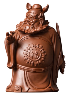 疯猴陶瓷桌面摆件中式客厅