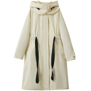 Amii可拆卸连帽石墨烯里布羽绒服女冬2024新款休闲马夹外套两件套