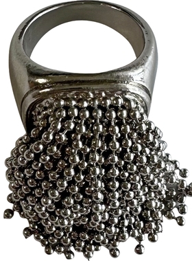 chic冷淡ins烟花流苏戒指宽指环