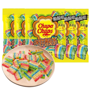 珍宝珠酸条糖棒升学礼糖果怀旧软糖糖果汁彩虹糖送朋友礼物零食