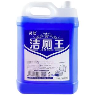 洁厕灵马桶清洁剂大桶装10斤蓝泡泡厕所瓷砖强力除垢除臭商用家用