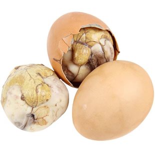 九分馋活珠子新鲜13天40枚耕莘毛蛋熟即食五香味香辣鸡胚蛋胎