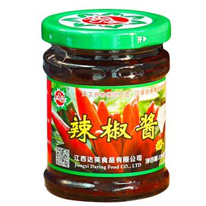 江西宜春特产达英辣椒酱220g 微辣特辣下饭拌面酱