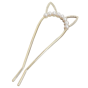 u型发簪古风女高级感中式簪子盘发神器2025新款发钗头饰盘头插梳