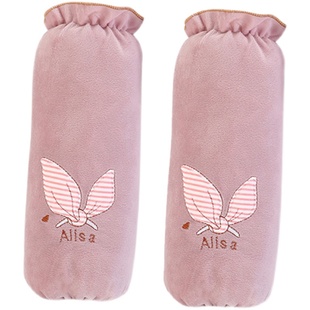 袖套女长款工作羽绒服防脏女童套袖儿童可爱手袖头短护袖春秋冬季