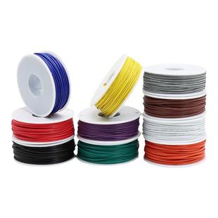 美标1007电子线30/28/26/24/20/18AWG镀锡铜软线信号线内部连接线