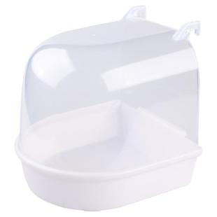 鹦鹉洗澡盒鸟用浴盆虎皮牡丹玄凤八哥沐浴器小鸟洗澡盆鸟类淋浴房