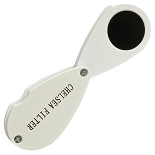 查尔斯滤色镜折叠红蓝宝石鉴定染色珠宝翡翠玉石工具专用玻璃滤光