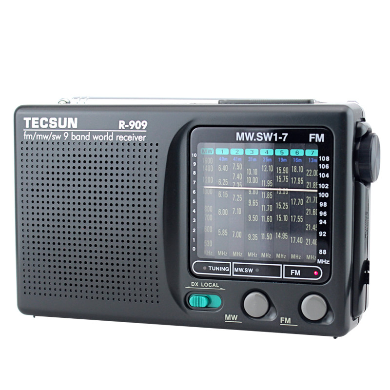 tecsun德生老年人便携fm收音机