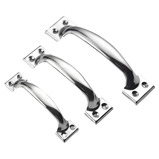 不锈钢拉手老式弓形小拉手衣柜简易大木门门窗不锈钢门把手手柄