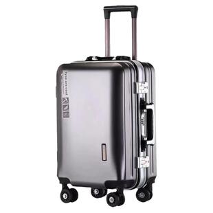 新款行李箱大容量28寸拉杆箱结实耐用男铝框旅行箱女学生密码箱24