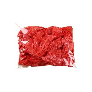 松紧束口桌布一次性家用加厚免洗透明红色餐馆饭店酒席婚庆桌套布