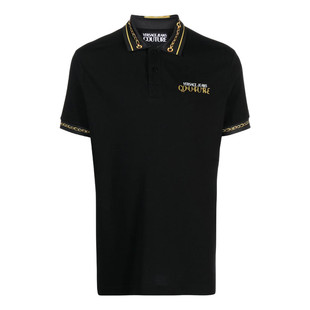 Versace/范思哲VJ 男士潮牌奢华印花短袖POLO衫 75GAGT01 CJ01T