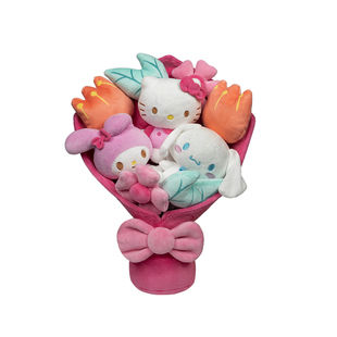 三丽鸥玩偶花束Hello Kitty毛绒公仔手捧花女生新年礼物送女友