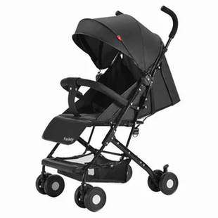 婴儿车推车可坐可躺0到3岁轻便折叠小遛娃神器高景观新款口袋伞车