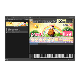 动画片小打音源Soundiron Shimmer风铃钟铃玩具类明亮灵动打击乐