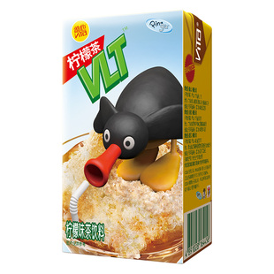 【维他 X PINGU合作款】vita经典柠檬茶柠檬味茶饮料250ml*24盒