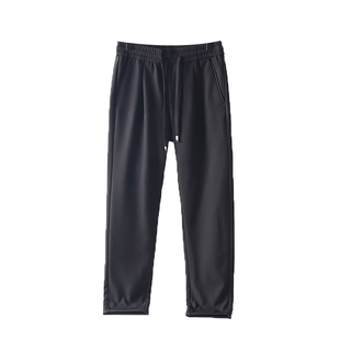 口碑系列!三层保暖锁温!外贸男装秋冬松紧腰防风加绒加厚休闲裤