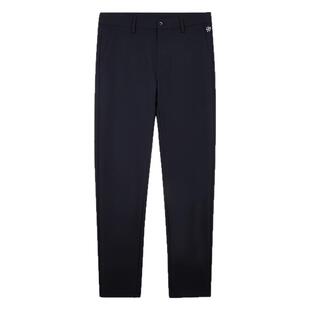 才子男装高弹力休闲裤男士2025夏季新款修身刺绣长裤商务垂感裤子