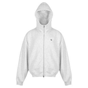 STA2025秋冬MINILOGO刺绣立领宽松休闲运动拉链连帽卫衣直拉帽衫