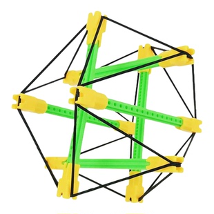 【张拉结构球】儿童科学实验器材STEAM教具创客模型DIY科技小制作