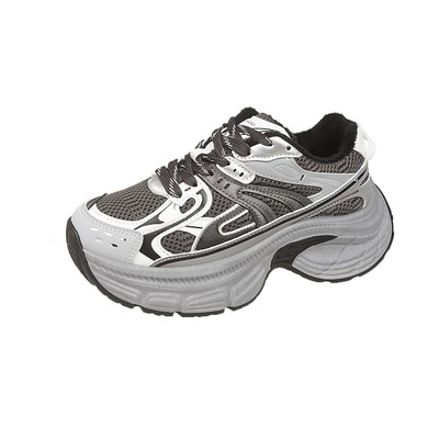 复古老爹鞋女增高运动鞋防滑