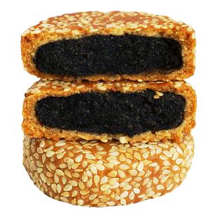 无蔗糖黑芝麻饼孕妇中老年营养代餐无糖精食品糖尿人专用旗舰零食