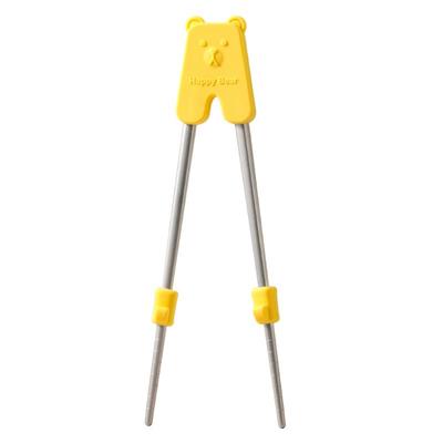 儿童筷子训练筷3岁6岁以上木质筷初学版2岁5岁食品级不锈钢筷子