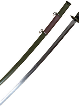 花纹钢65式骑兵刀勇士刀战刀一体龙骨铁质军刀指挥刀仪仗刀未开刃
