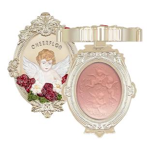 cheerflor游乐者天使浮雕腮红2025新款爆款官方正品收缩膨胀色女