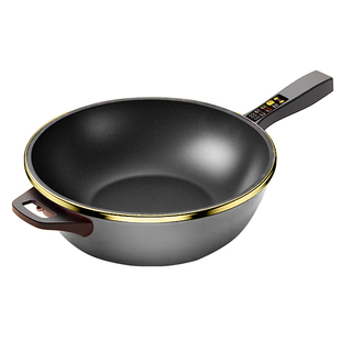 阖家福十档定时款钛锅家用控温多功能无油烟十档定时电钛锅宋姐锅