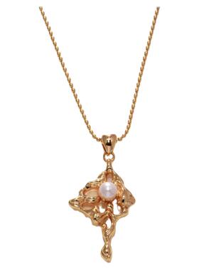 高级设计感珍珠项链优雅气质女