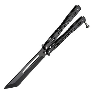 蝴蝶刀csgo未开刃不锈钢户外玩具便携训练刀送人生日礼物多功能