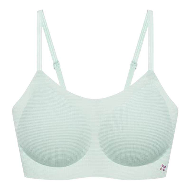 ubras小凉风华夫格无尺码透气吊带抹胸文胸