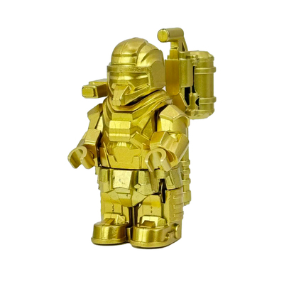 和平精英地铁逃七级套机甲积木