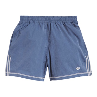 Adidas/阿迪达斯正品三叶草男士梭织复古简约经典宽松短裤KD3617