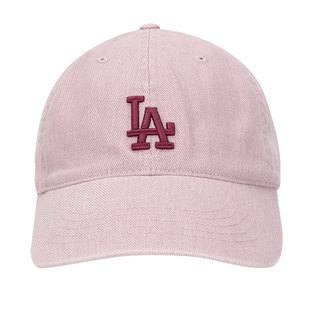 【自营】MLB休闲帽男女帽新款粉色运动帽复古遮阳帽鸭舌帽棒球帽