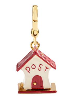 可打开邮箱信件珐琅吊坠项链