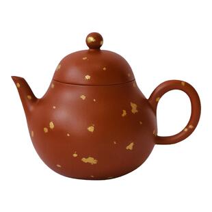小谦山房高梨洒金紫砂壶原矿朱泥宜兴中式传统手工小茶壶单壶茶具