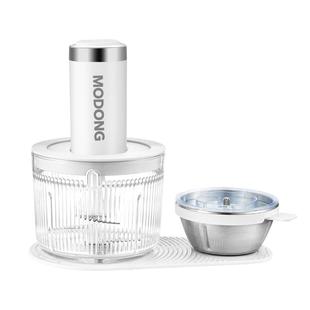 摩动绞肉机家用备餐佐料机多功能料理机电动绞馅机辅食机碎肉馅机